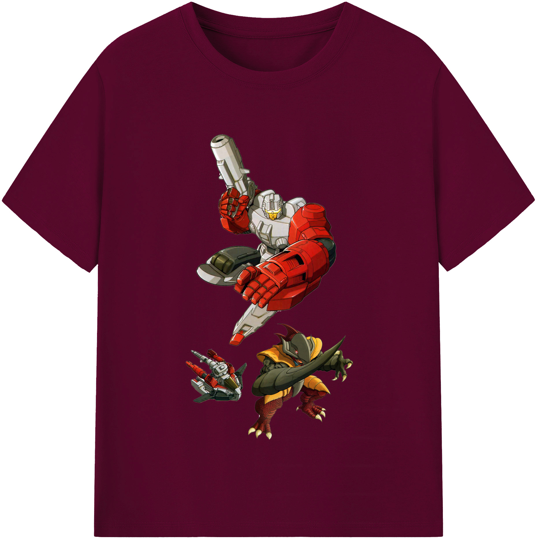 （画像用）  レディースカジュアルプリントTシャツ（綿100％）